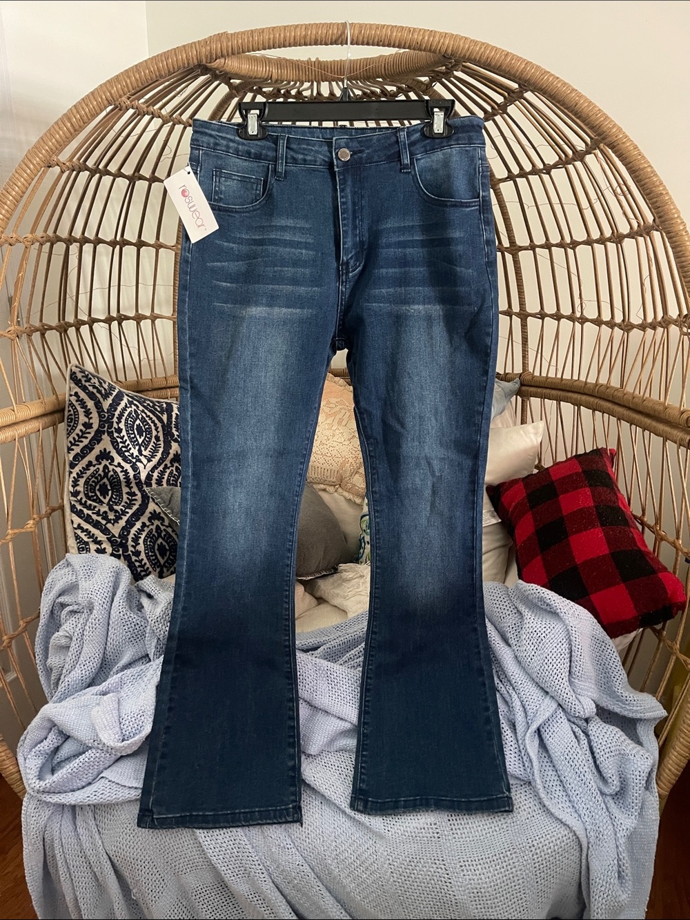 Classic Dark Blue Women's Bootcut Jeans